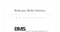 Desktop Screenshot of bedrosianmedia.com